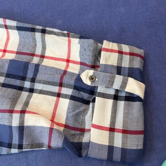 Columbia Plaid Hooded Tunic Top — Size 1X - Picture 4 of 5